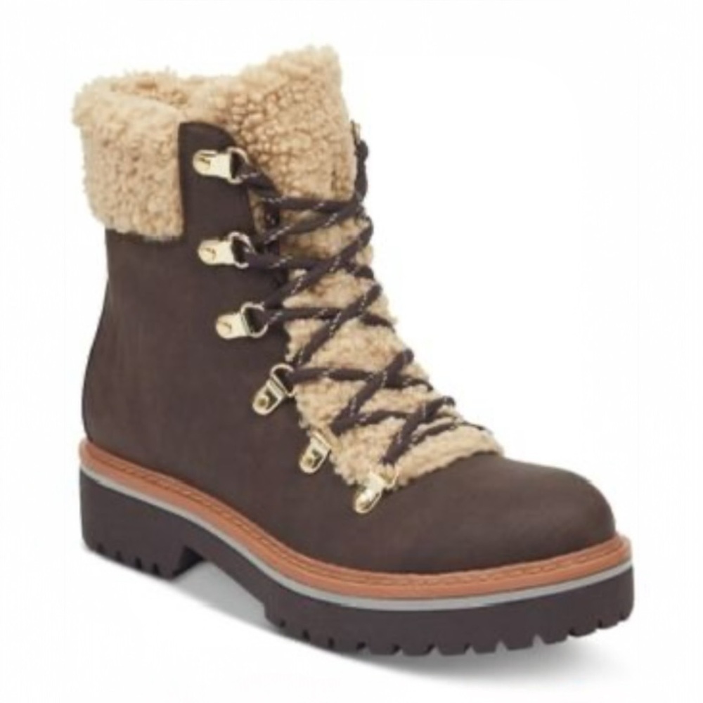 NWT‎ Tommy Hilfiger Ron 2 Sherpa Lined Boots